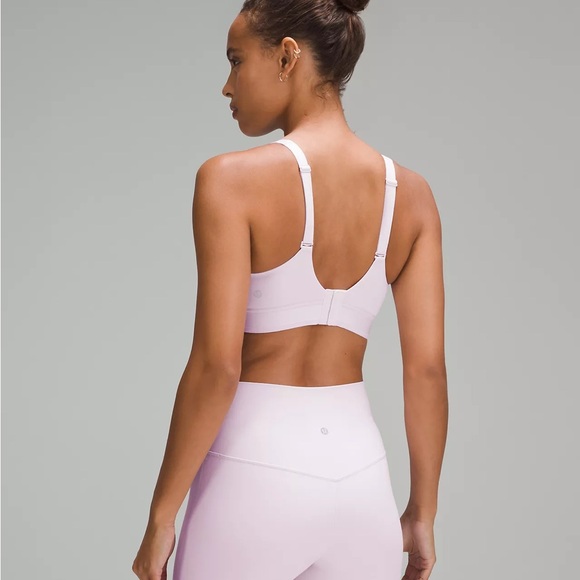 Lululemon Super-Soft Adjustable Recovery Pink Bra Medium - Picture 2 of 8